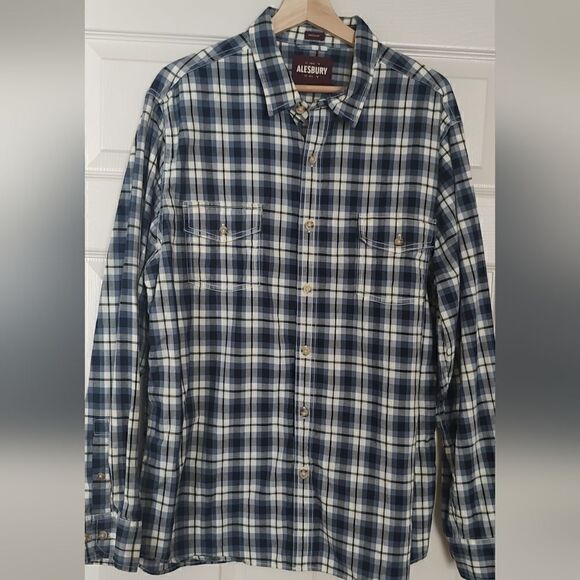 ALESBURY Other - ALESBURY Mens Long Sleeve Dress Shirt Size XL